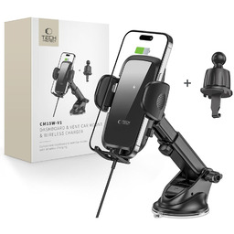 Uchwyt samochodowy z ładowarką indukcyjną do telefonu