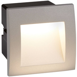 Searchlight Oprawa ścienna LED Ankle, IP65, aluminium, szara