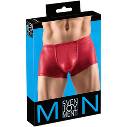 Svenjoyment - bokserki push-up - błyszczące - czerwone