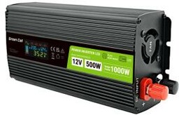 Green Cell INVGC12P500LCD 12V na 230V 500W/1000W Czysta