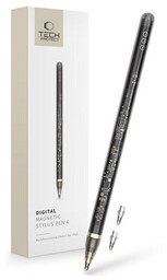 TECH-PROTECT DIGITAL MAGNETIC STYLUS PEN 4 IPAD CLEAR/BLACK