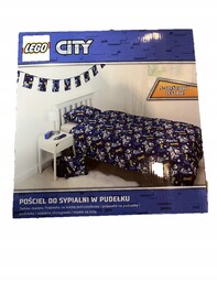 Pościel Lego 5-CZĘŚCIOWY Zestaw 140cm x 200cm