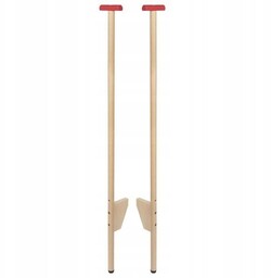 Goki Szczudła dla dzieci 103cm Zabawki drewniane
