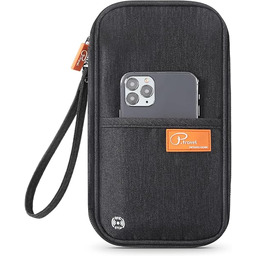 P.travel Passport Portfel Waterproof Family Travel Passport Holder