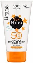 Sun Natura SPF50 naturalna emulsja ochronna do twarzy