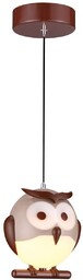 MILAGRO ML243 LAMPA WISZĄCA OWL 1XE14 LED