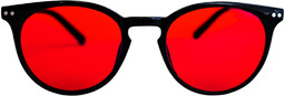 DERMOMEDICA Glasses Red Challenge okulary z soczewkami wspierającymi