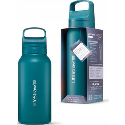 Metalowa Butelka Filtrująca Bidon na Wodę LifeStraw Go