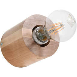 Kinkiet SALGADO naturalne drewno SL.0673 - Sollux Sprawdź
