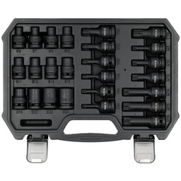 Yato ZESTAW NARZĘDZI UDAROWYCH 1/2" 25 ELEMENTÓW