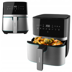 Frytkownica beztłuszczowa Air Fryer Cecotec Full InoxBlack 5500