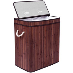 GOCKOWIAK Kosz na pranie Soren 100L Wenge Zyskaj