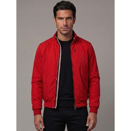 Kurtka męska przejściowa czerwona Denley Tore