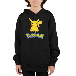POKEMON PIKACHU BLUZA DZIECIĘCA Z KAPTUREM 116