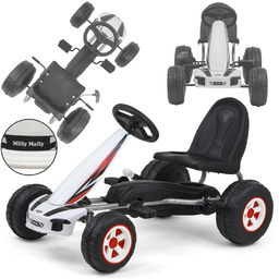 Gokart na pedały dla dzieci Viper Milly Mally