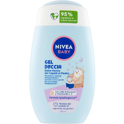 NIVEA BABY żel pod prysznic słodka Nanna włosy