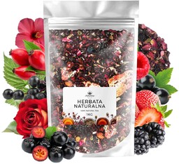 Herbata owocowa Leśny Dzban 1kg hibiskus maliny truskawki