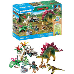 PLAYMOBIL Dinos 71523 Obóz badawczy z dinozaurami, podróż