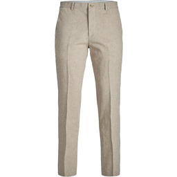 JACK & JONES Męskie spodnie garniturowe Jprriviera Linen