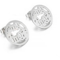 Kolczyki Mama ze Stali Szlachetnej