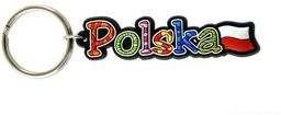 Brelok gumowy napis Polska