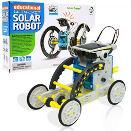 Robot solarny 14w1 Pojazdy Solarne ZESTAW ZABAWEK SOLARNYCH