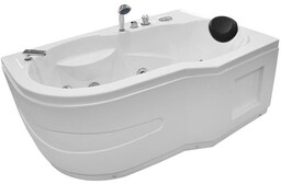 Wanna z hydromasażem narożna 150x100 cm MO-0202
