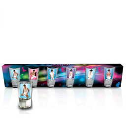 Zestaw 6 kieliszków 3,5 cl Strip Club Mężczyźni