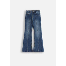 Spodnie Jeansowe Dziewczęce Jeansy Szerokie Dzwony 104 Coccodrillo