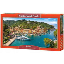 Puzzle 4000 Krajobraz Puzle Panorama View of Portofino