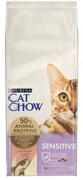 Purina Cat Chow Sensitive Ricco in Salmone 15