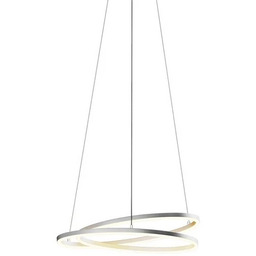 Lindby - Davian Lampa Wisząca Nickel