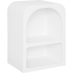 Atmosphera Półka na ścianę biała SOLEYA, 40 x