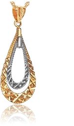 Złoty Komplet 333 Łańcuszek z Zawieszką Grawer