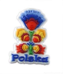 Magnes gumowy Polska folk