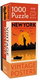 TACTIC Puzzle Vintage New York 58660 (1000 elementów)