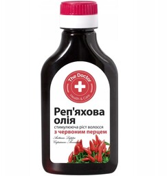 Olej Łopianowy z Czerwoną Papryką, The Doctor Health&Care,