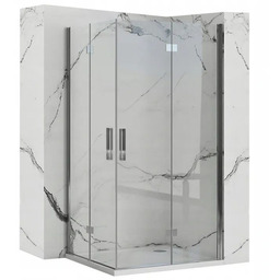 Rea Kabina prysznicowa Rea Molier Chrom Double 80x90