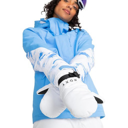 Roxy Rękawice snowboardowe/narciarskie JETTY SOLID MITT Damskie Białe