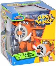 Super Wings Transformująca figurka samolotu i robota Grand