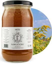 Miód Nawłociowy 1050 G Naturalny Bez Konserwantów