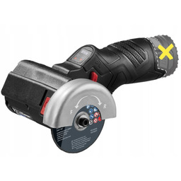 Szlifierka kątowa akumulatorowa 76mm 12V Parkside Performance Ppwsa