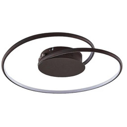 Lindby - Joline LED Lampa Sufitowa Ø45 Rust