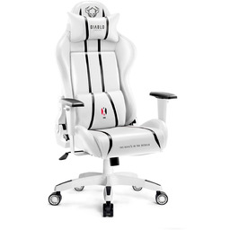 Fotel Diablo X-One 2.0 Kids Size: biało-czarny