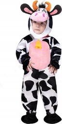 e34 kostium przebranie krowa krówka 12-18 miesięcy