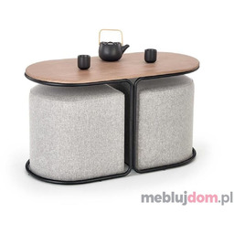 Ława PAMPA z pufami Halmar