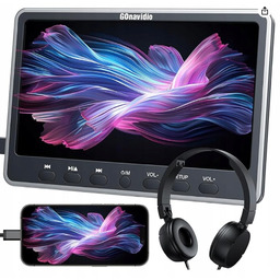 Odtwarzacz DVD Do Samochodu GOnavidio 12" z Wejściem