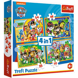 Paw Patrol Puzzle Pieski dla Dziewczynki Puzle Układanki