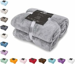 DecoKing Koc 150x200 cm narzuta mikrofibra plusz miękki