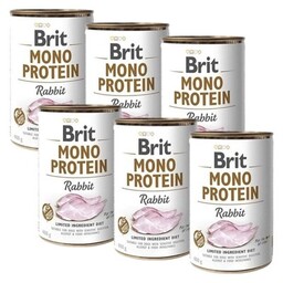 BRIT Karma dla psa Mono Protein Królik 6